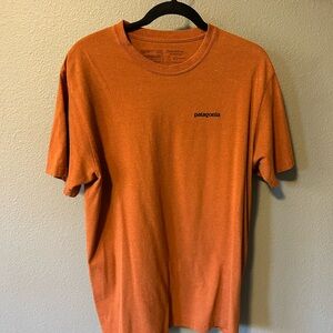 Patagonia Men's Vibrant Orange Short Sleeve Tee